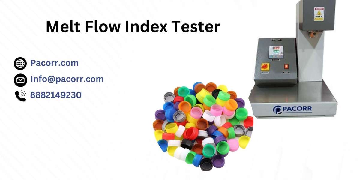 Mastering Material Quality with Pacorr's Melt Flow Index Tester