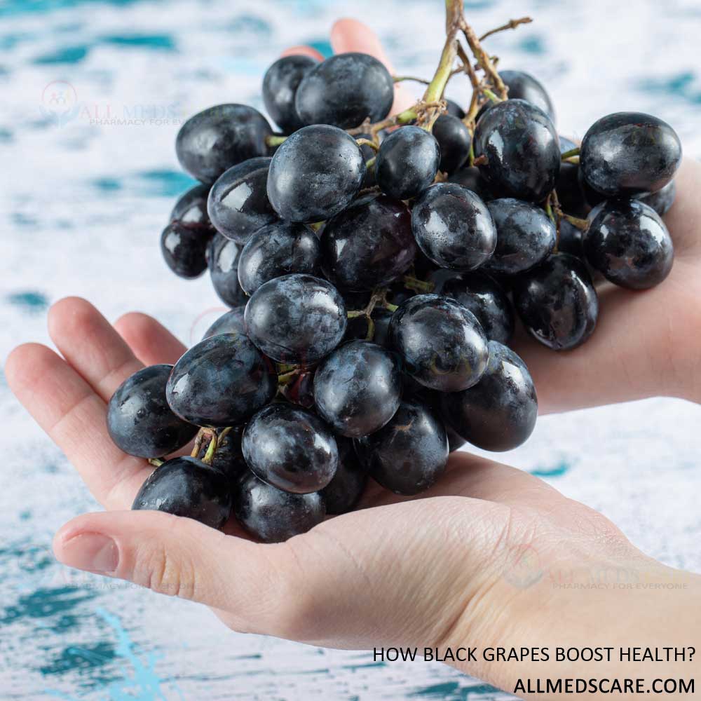 Surprising Ways Black Grapes Boost Health - Allmedscare.com