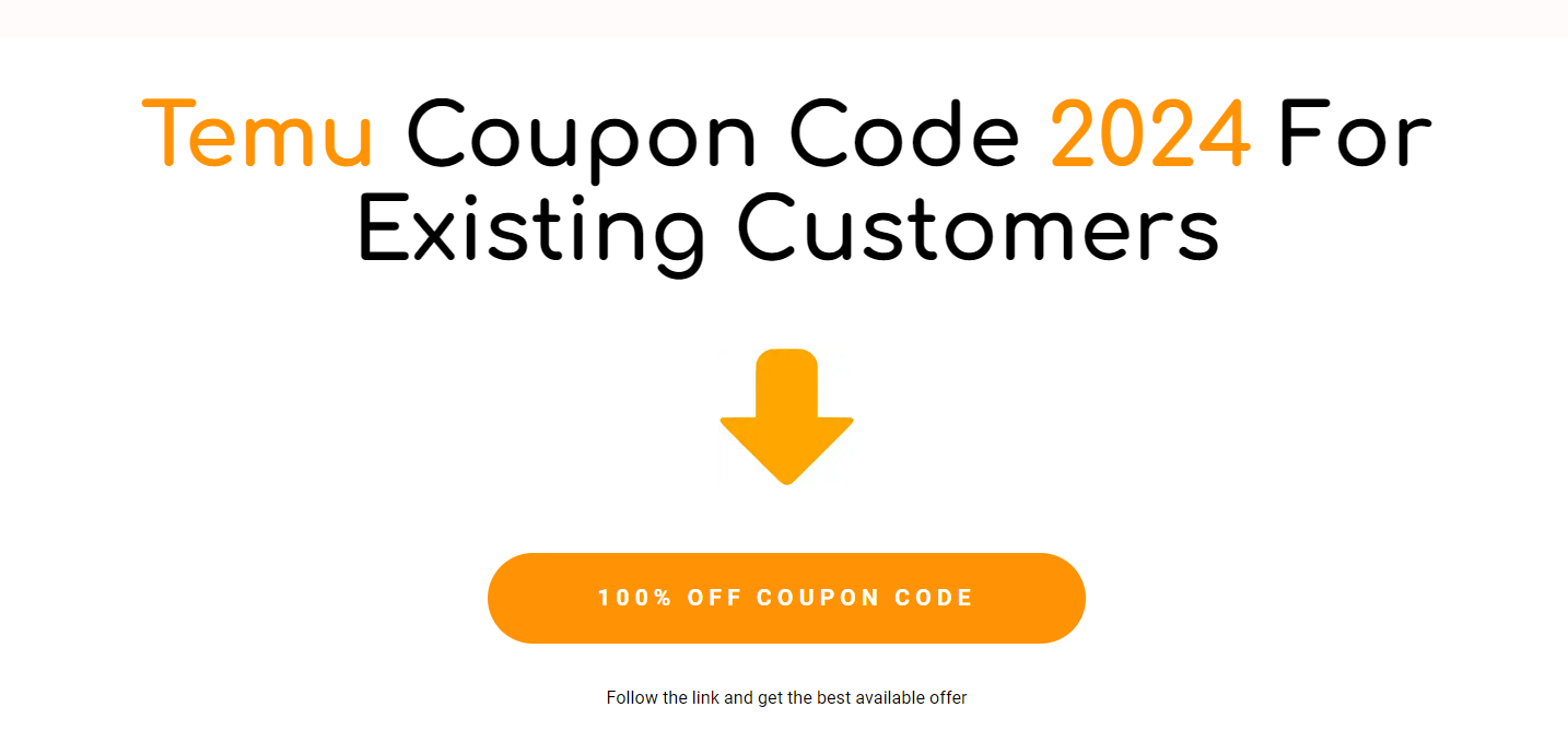 Temu Coupon Code 2025 For Existing Customers